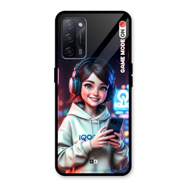 Lets Play Glass Back Case for Oppo A53s 5G