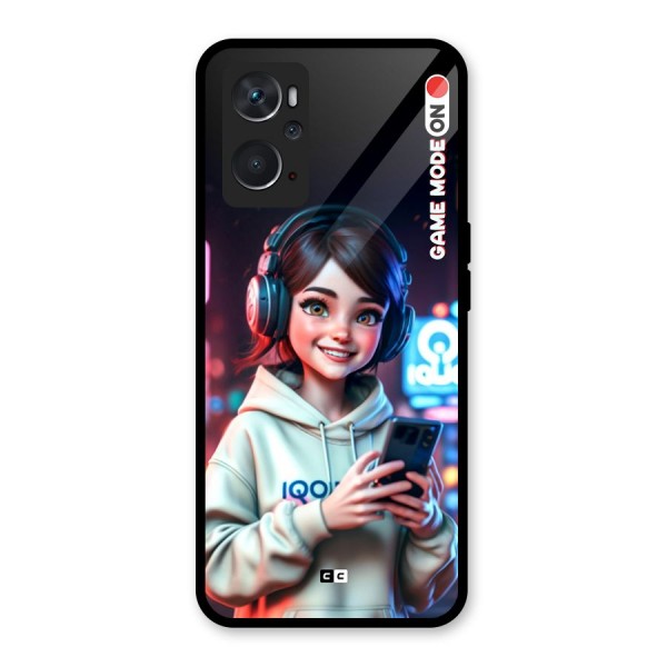 Lets Play Glass Back Case for Oppo K10 4G