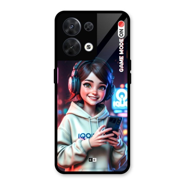 Lets Play Glass Back Case for Oppo Reno8 5G