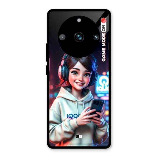 Lets Play Glass Back Case for Realme 11 Pro