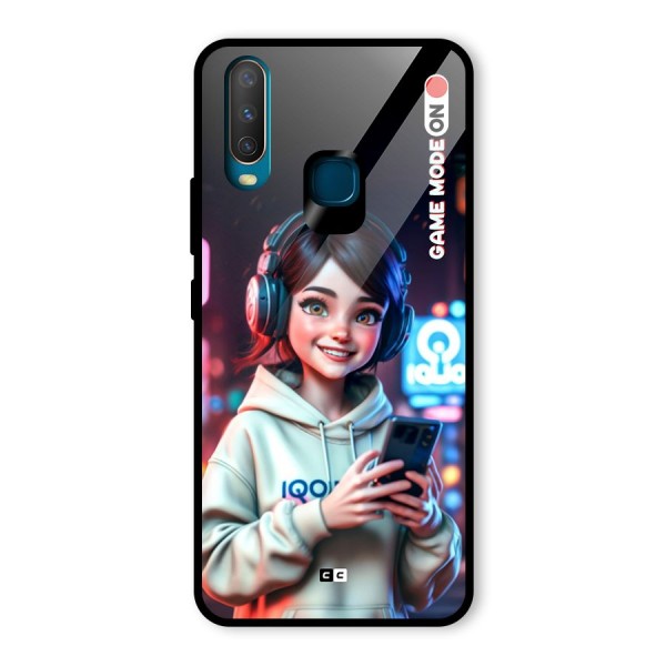 Lets Play Glass Back Case for Vivo Y15