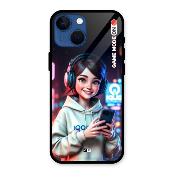 Lets Play Glass Back Case for iPhone 13 Mini