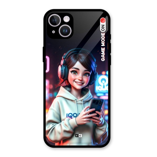 Lets Play Glass Back Case for iPhone 14 Plus