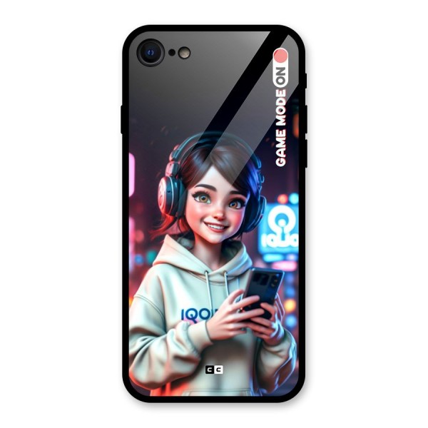 Lets Play Glass Back Case for iPhone 8