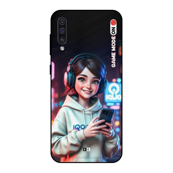 Lets Play Metal Back Case for Galaxy A50