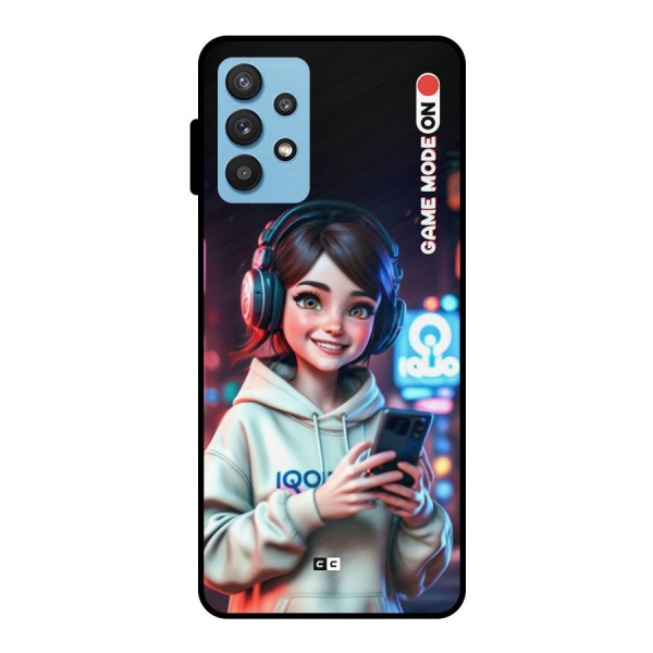 Lets Play Metal Back Case for Galaxy M32 5G