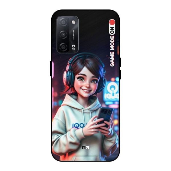 Lets Play Metal Back Case for Oppo A53s 5G