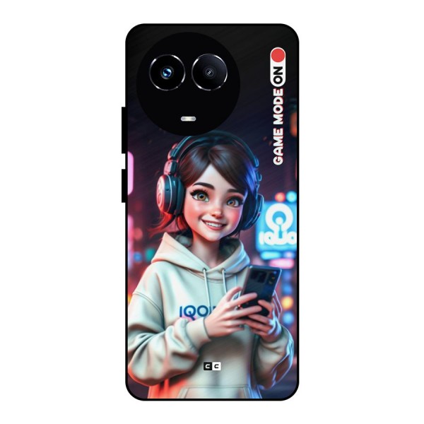 Lets Play Metal Back Case for Realme 11 5G