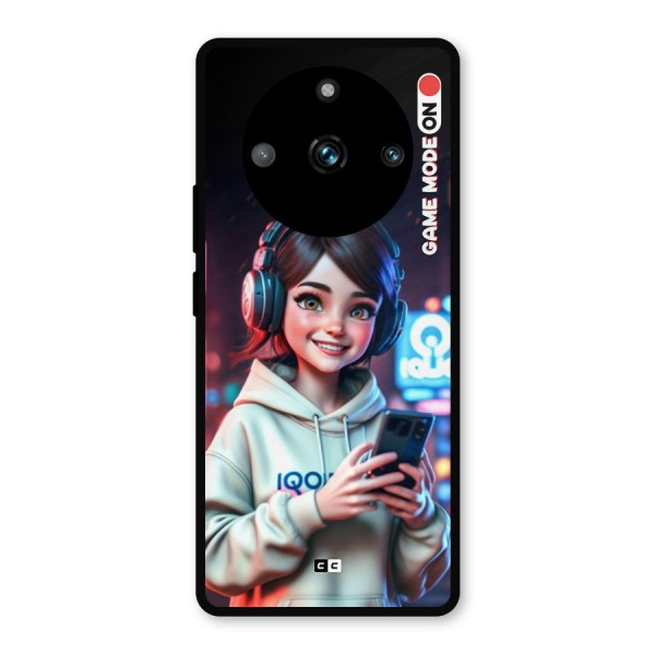 Lets Play Metal Back Case for Realme 11 Pro