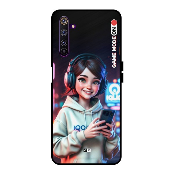 Lets Play Metal Back Case for Realme 6 Pro