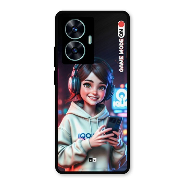 Lets Play Metal Back Case for Realme C55