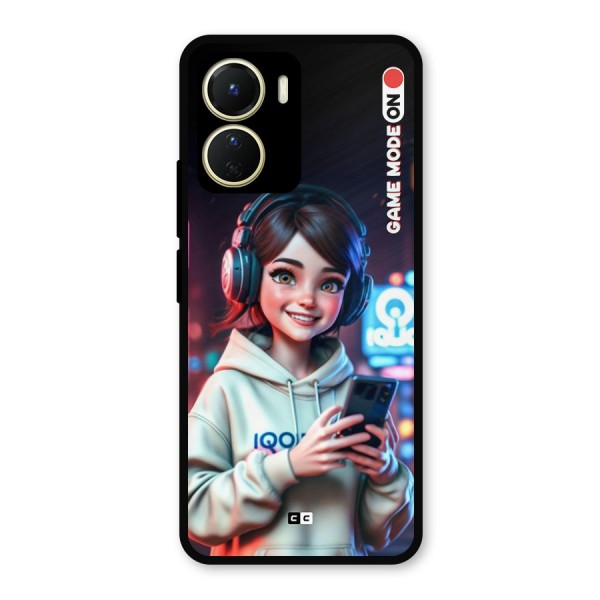 Lets Play Metal Back Case for Vivo Y16