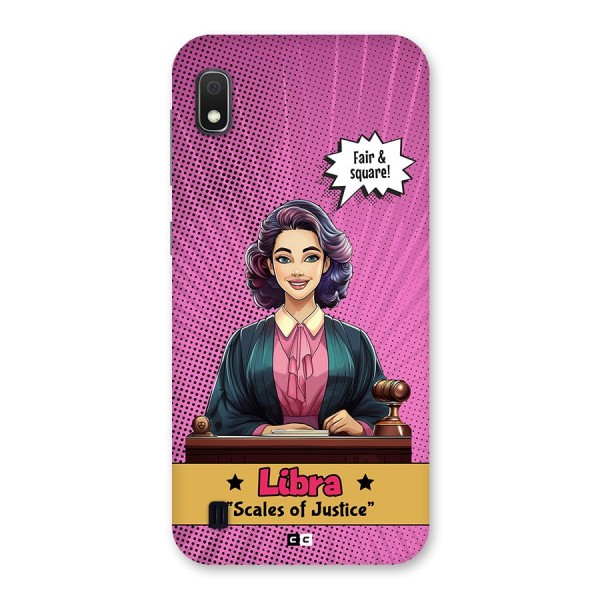 Libra Justice Back Case for Galaxy A10