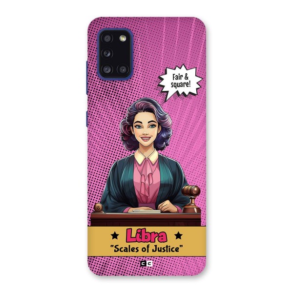 Libra Justice Back Case for Galaxy A31