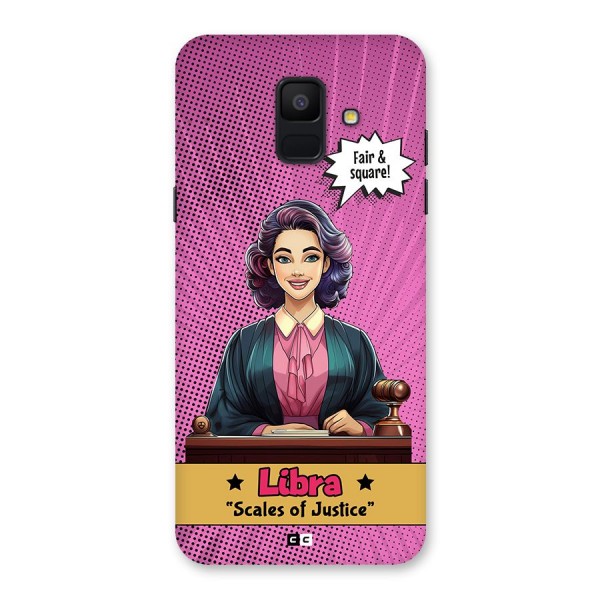 Libra Justice Back Case for Galaxy A6 (2018)