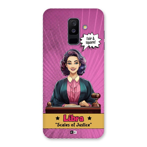 Libra Justice Back Case for Galaxy A6 Plus