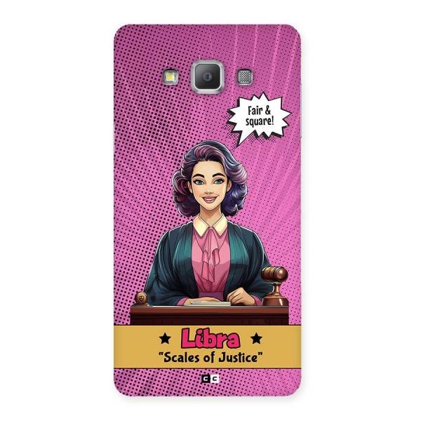 Libra Justice Back Case for Galaxy A7