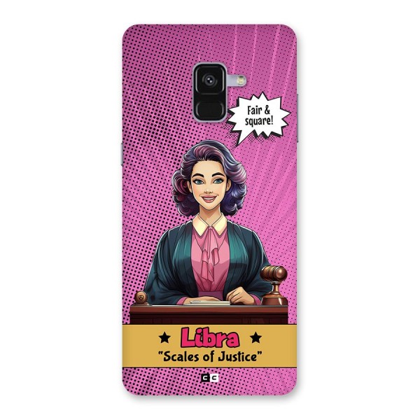 Libra Justice Back Case for Galaxy A8 Plus