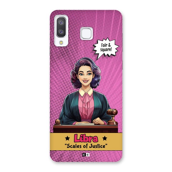 Libra Justice Back Case for Galaxy A8 Star