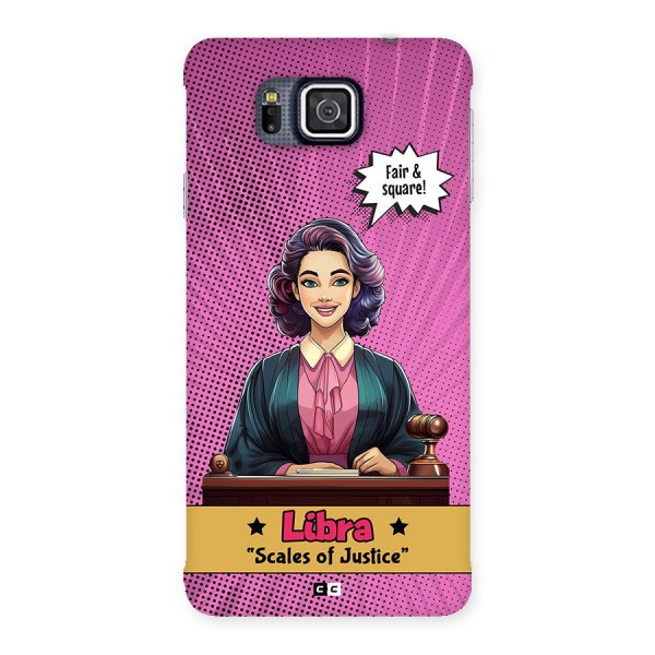 Libra Justice Back Case for Galaxy Alpha