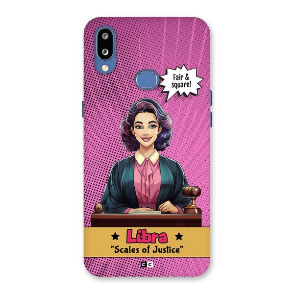 Libra Justice Back Case for Galaxy M01s