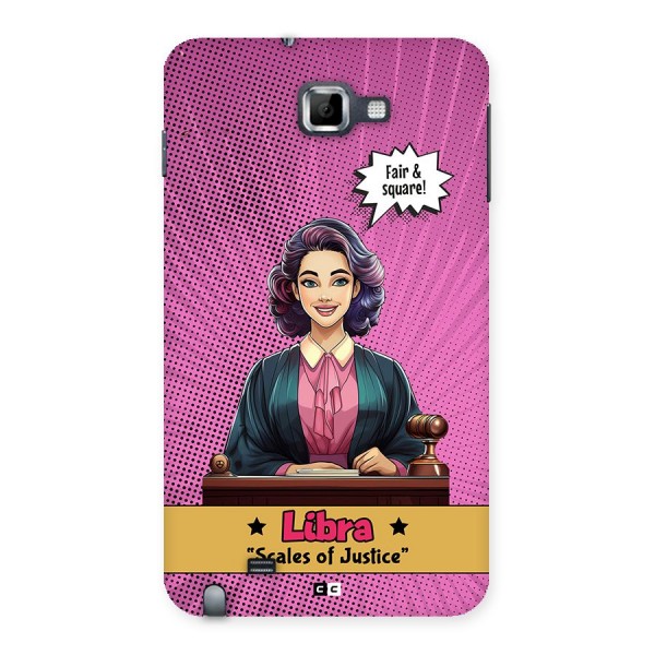 Libra Justice Back Case for Galaxy Note