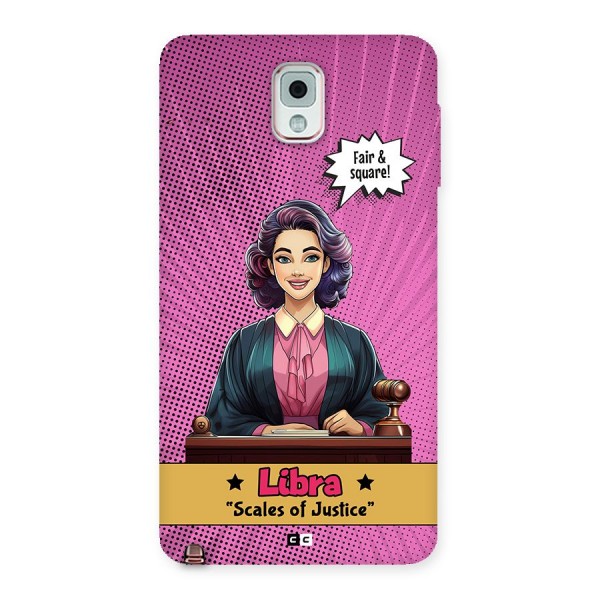 Libra Justice Back Case for Galaxy Note 3