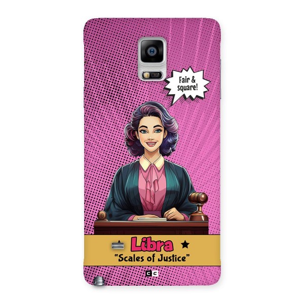 Libra Justice Back Case for Galaxy Note 4