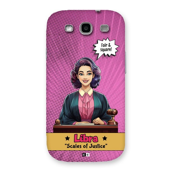 Libra Justice Back Case for Galaxy S3