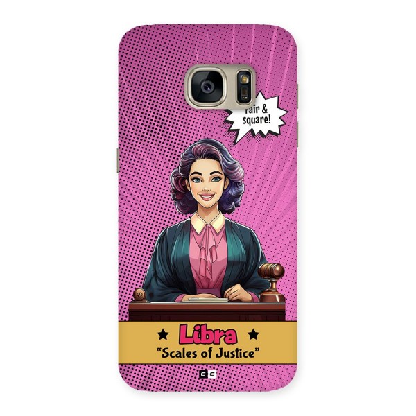 Libra Justice Back Case for Galaxy S7