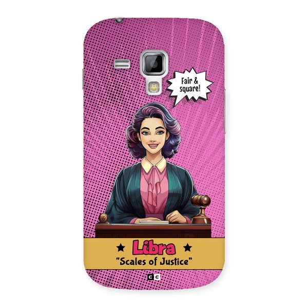 Libra Justice Back Case for Galaxy S Duos