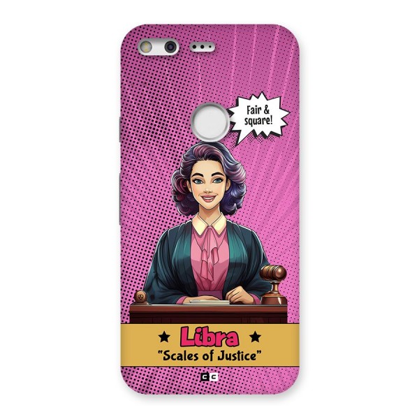 Libra Justice Back Case for Google Pixel