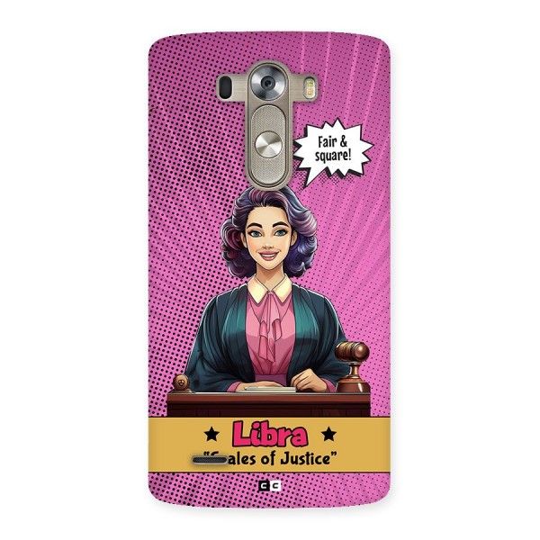 Libra Justice Back Case for LG G3