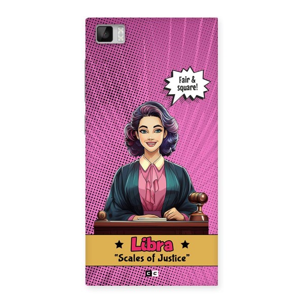 Libra Justice Back Case for Mi3