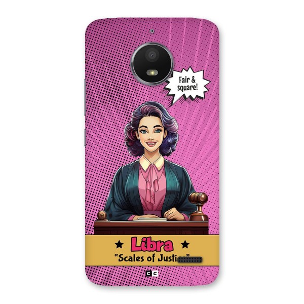 Libra Justice Back Case for Moto E4