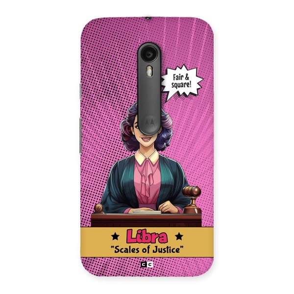 Libra Justice Back Case for Moto G3