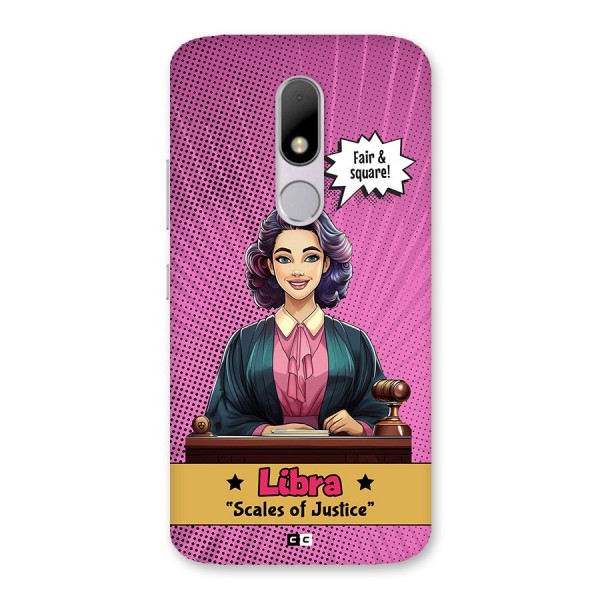 Libra Justice Back Case for Moto M