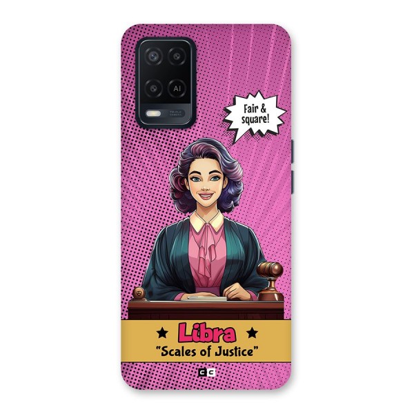 Libra Justice Back Case for Oppo A54