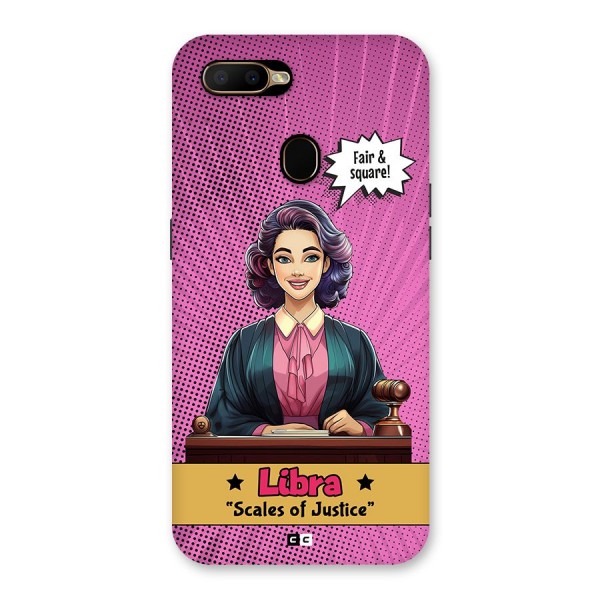 Libra Justice Back Case for Oppo A5s