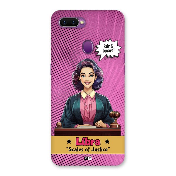 Libra Justice Back Case for Oppo F9