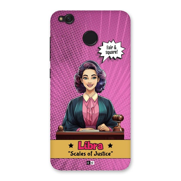 Libra Justice Back Case for Redmi 4