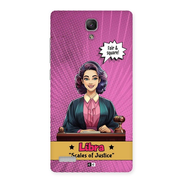 Libra Justice Back Case for Redmi Note