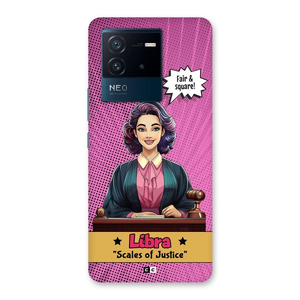 Libra Justice Back Case for Vivo iQOO Neo 6 5G