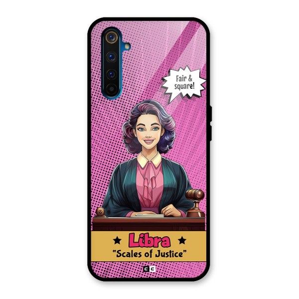 Libra Justice Glass Back Case for Realme 6 Pro