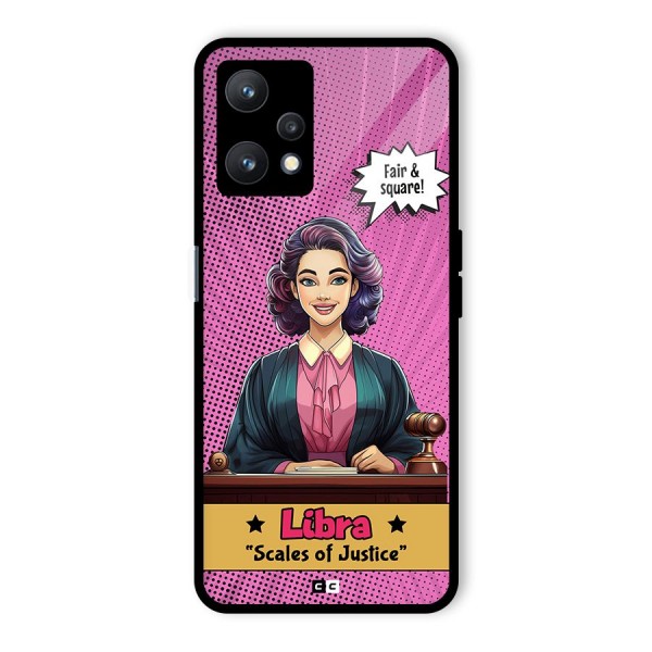 Libra Justice Glass Back Case for Realme 9 Pro 5G