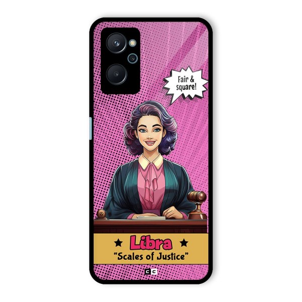 Libra Justice Glass Back Case for Realme 9i