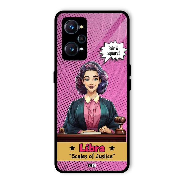 Libra Justice Glass Back Case for Realme GT 2