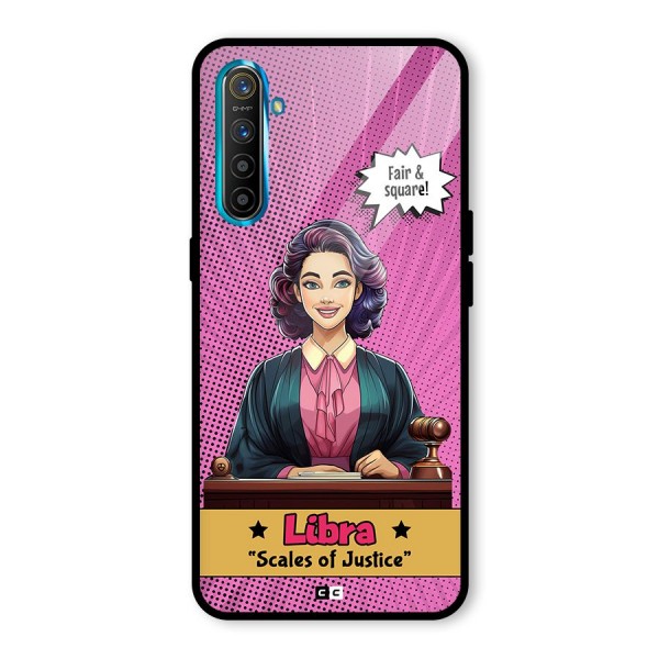 Libra Justice Glass Back Case for Realme X2