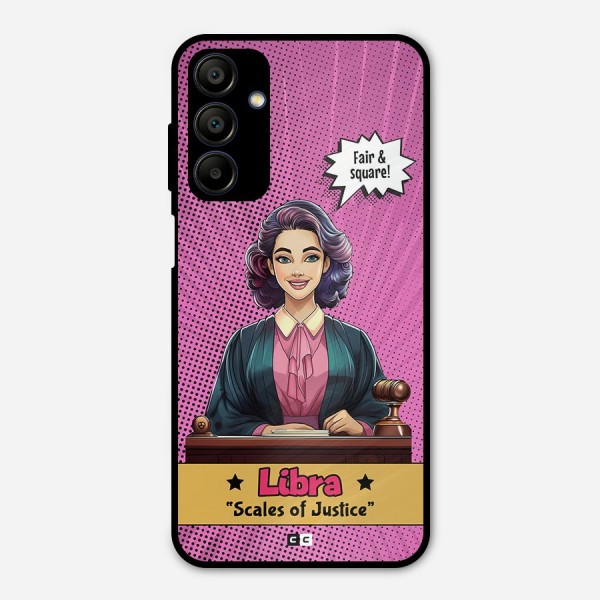 Libra Justice Metal Back Case for Galaxy A15 5G