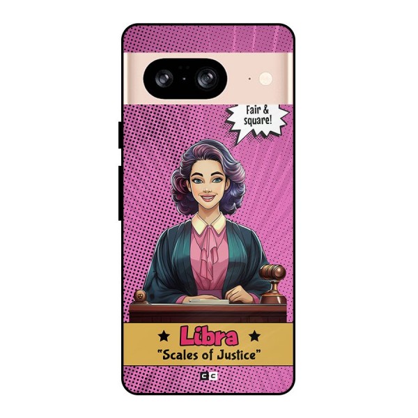 Libra Justice Metal Back Case for Google Pixel 8